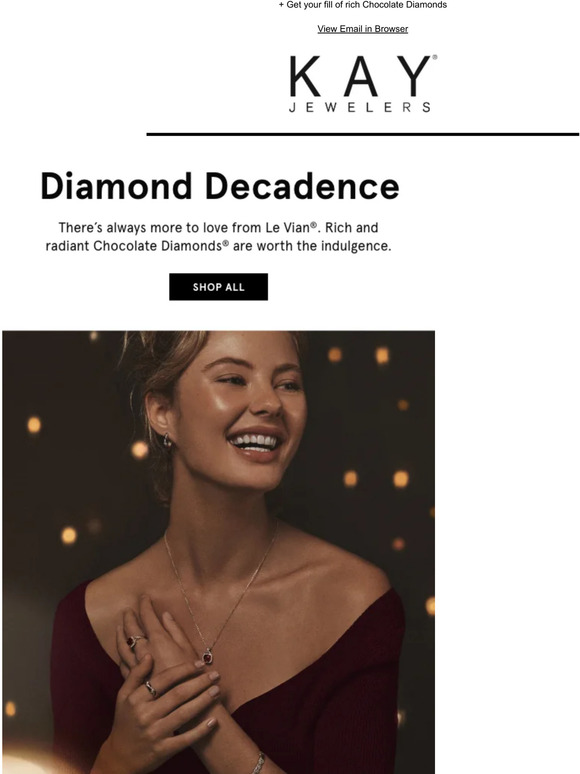 Kay Jewelers New to KAY from Le Vian Sunny Yellow Diamonds Milled