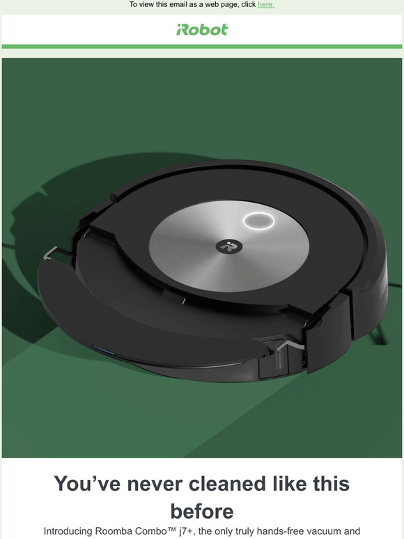 iRobot The world's most advanced robot vacuum and mop is finally here