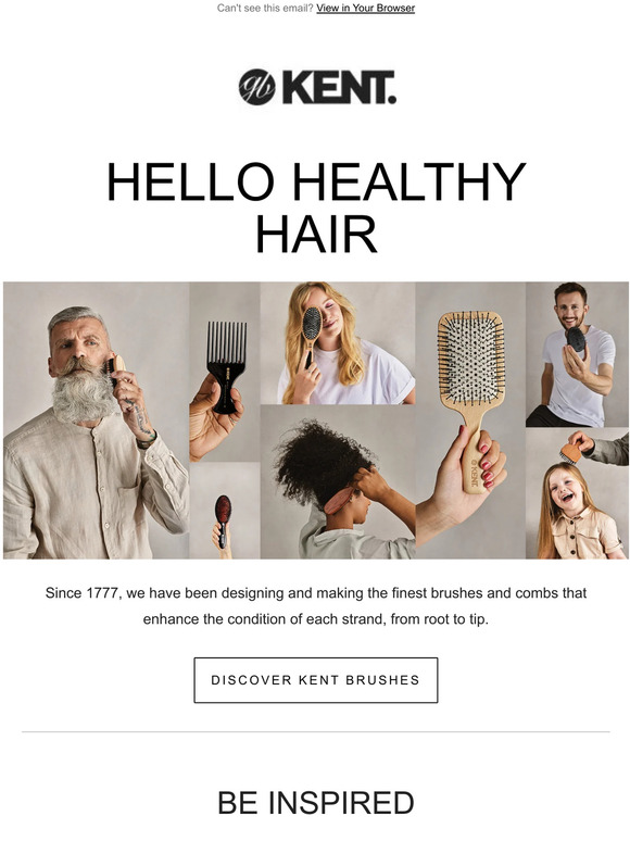 Kent Brushes Discover Kent Brushes Your Hair's New Best Friend Milled
