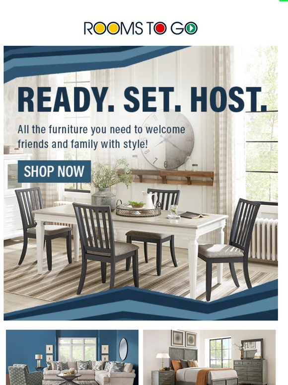 Rooms To Go Be ready to host with rooms they’ll never Milled