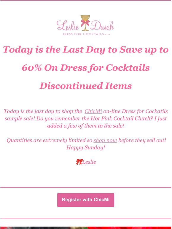 On-Line Sample Sale 🎀