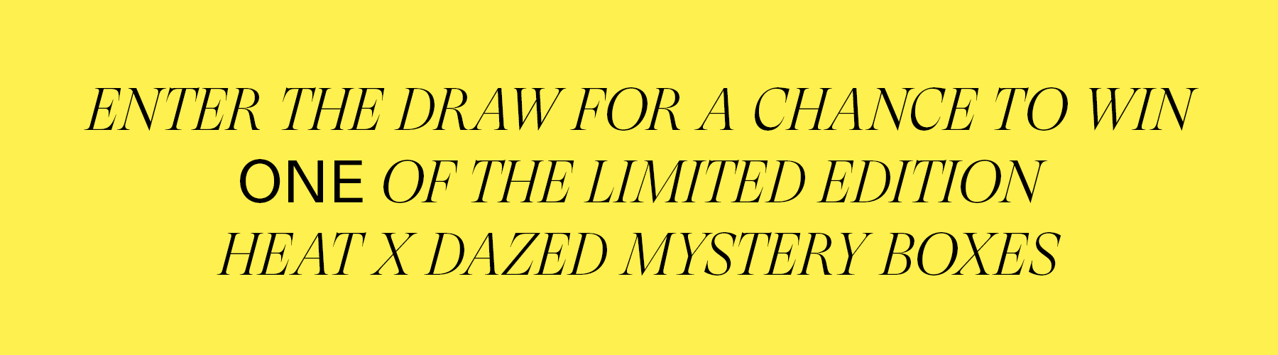 Dazed collaborates with HEAT to launch a streetwear mystery box 