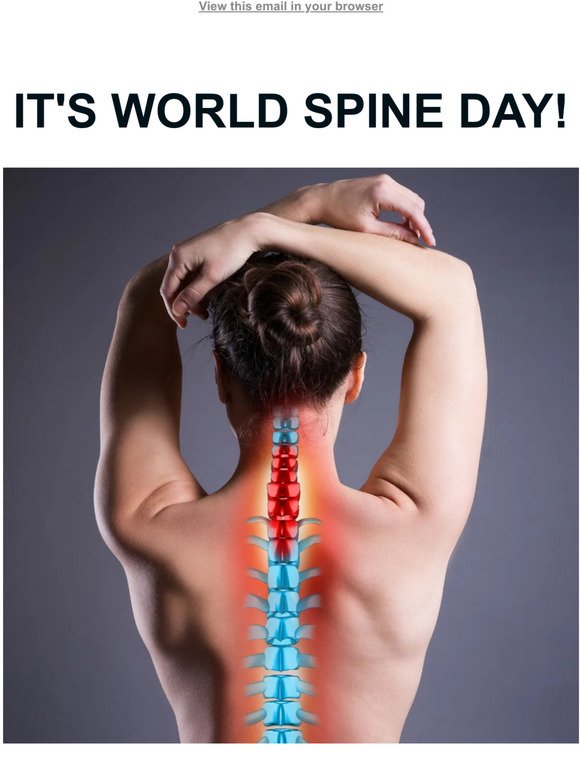 🎉Happy World Spine Day!