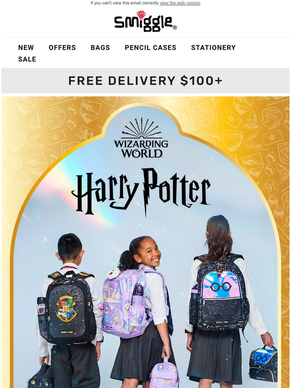 Smiggle Experience the magic of Smiggle x Harry Potter Milled