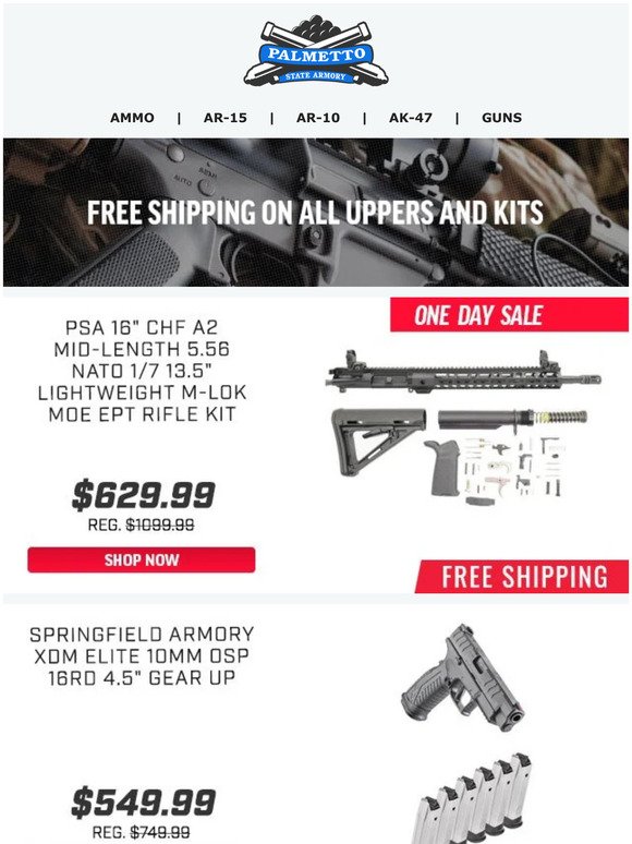 Palmetto State Armory Last Day To Act On PMAG Coupon Code And Free
