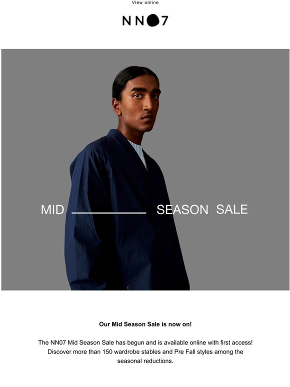 Mid Season Sale | First Access