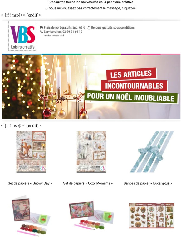 VBS HOBBY- Fournitures pour tous vos Loisirs Créatifs