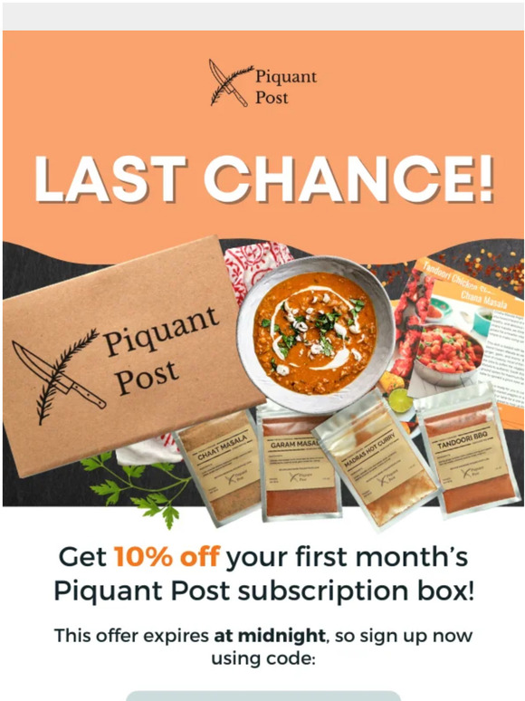 ONE LAST CHANCE! [10% OFF]
