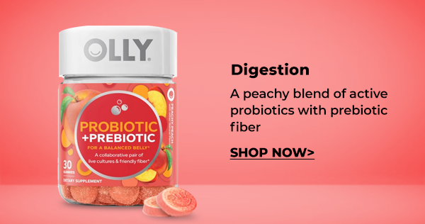 Shop OLLY Probiotic and Prebiotic 