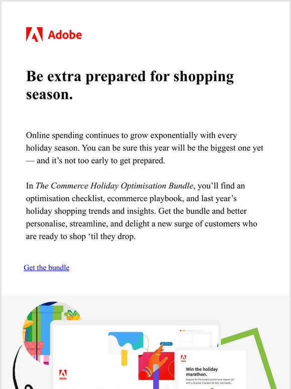 Convert holiday shoppers into loyal fans