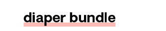 diaper bundle