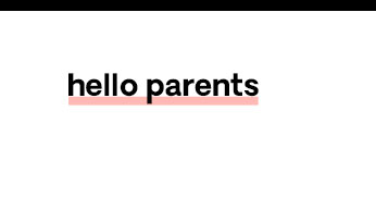 hello parents