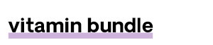 vitamins bundle