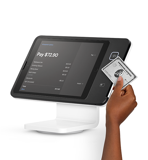 Officeworks Square Stand A simple POS system for 149 Milled