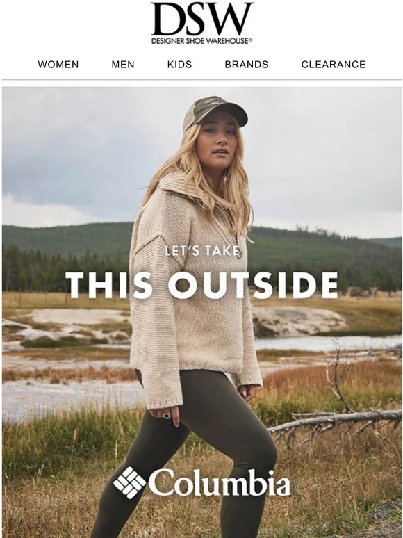 DSW How to style Columbia hiking boots. Milled