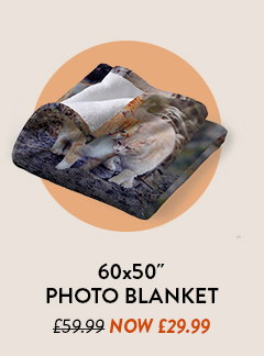 60x50 photo blanket | was £59.99 now £29.99 | shop now