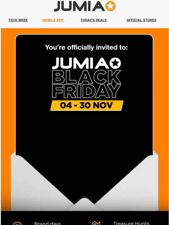 Jumia Nigeria 2 Here's Your Official Invitation to the Jumia Black