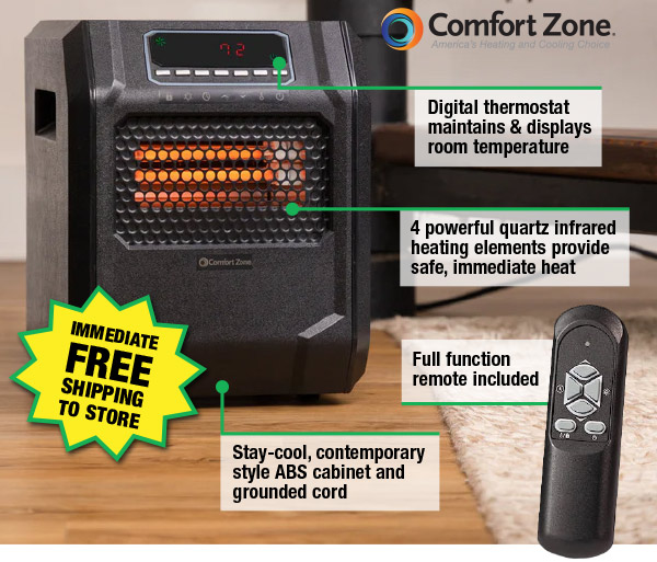 Menards Infrared Space Heater Under 40 Milled