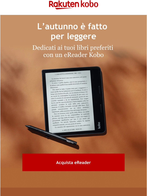 Questo autunno, trasforma il tuo modo di leggere