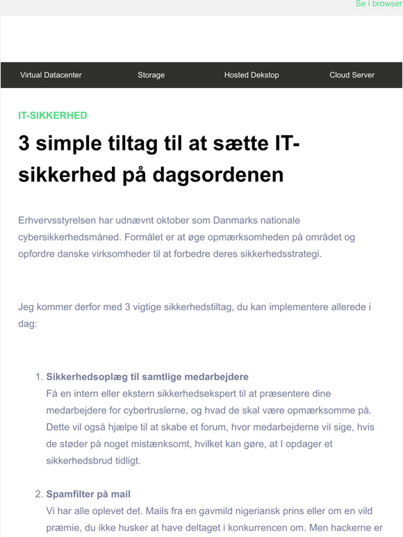 3 simple tiltag til en bedre sikkerhedsstrategi