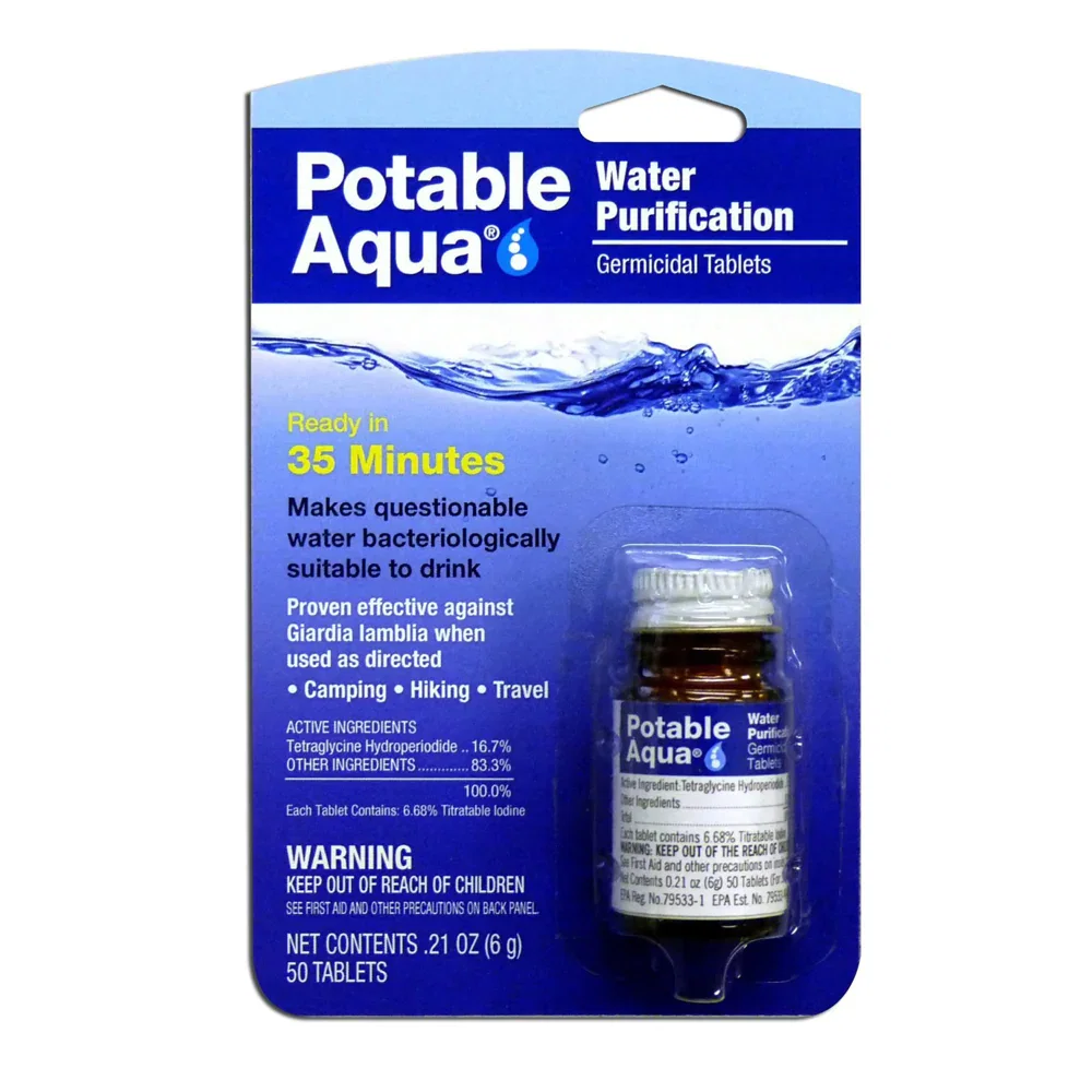 Potable Aqua - Water Treatment Tablets