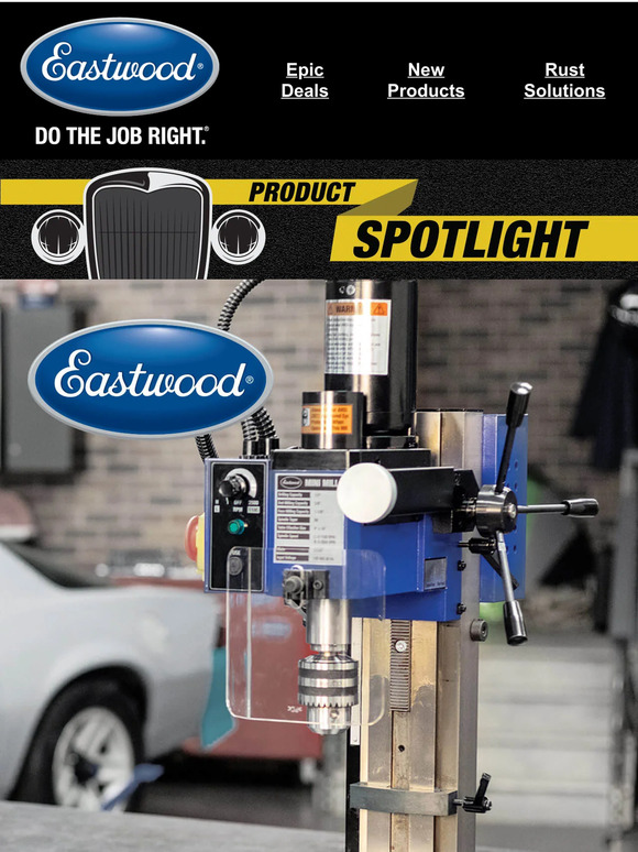 The Eastwood Company 💡 Check Out Eastwood’s Bench Top Mini Mill Milled