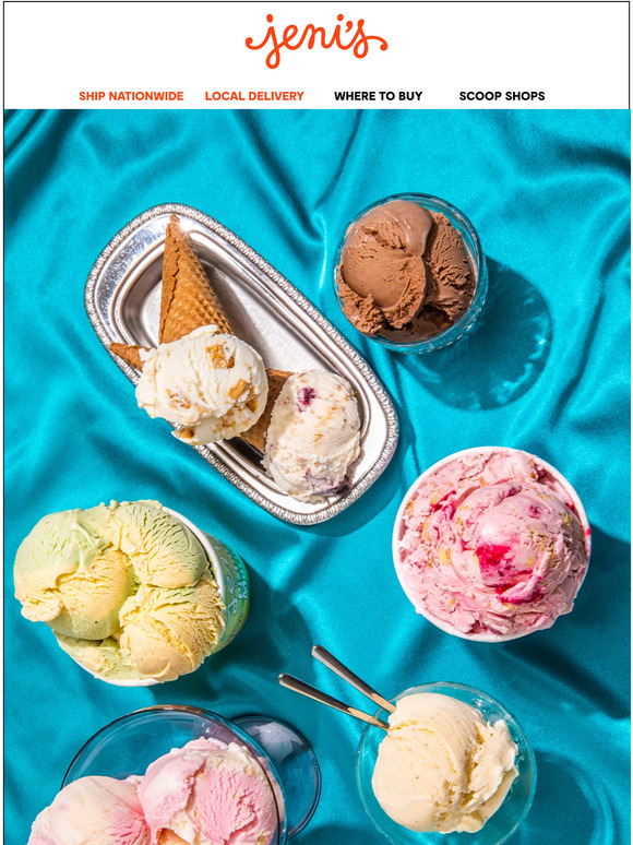 Jeni's Ice Creams ONLINE EARLY ACCESS Splendid Holiday🍦 Milled