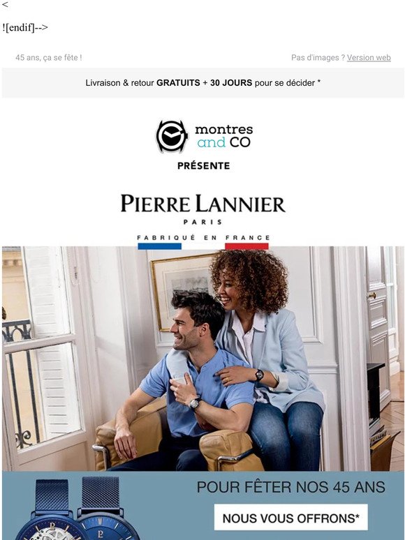 Pierre Lannier vous réserve une petite surprise ! 🎁