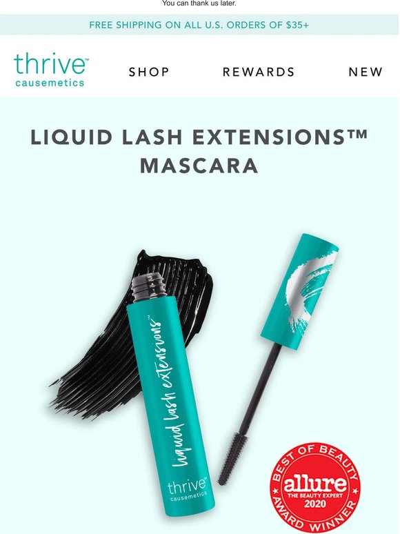 Thrive Causemetics This Tubing Mascara Will Transform Your Lashes Milled 