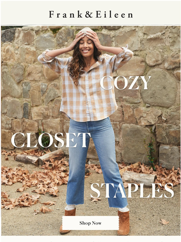 Frank & Eileen: How to build a better cozy closet | Milled