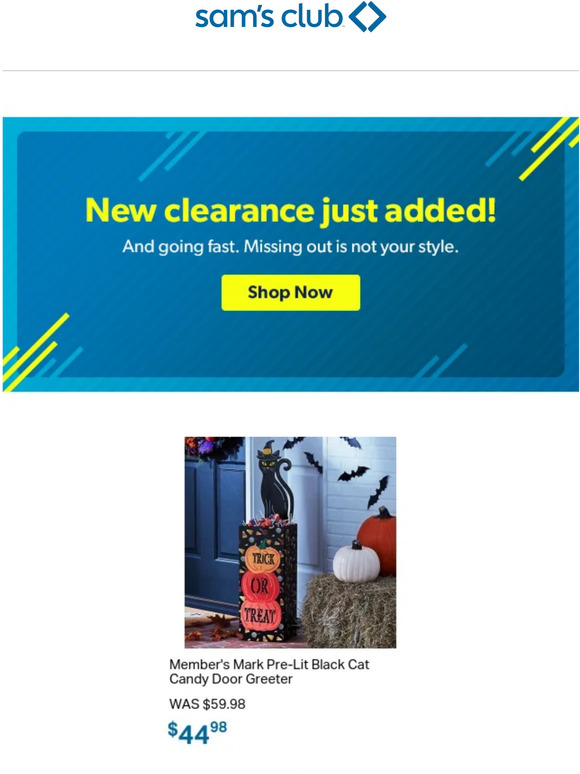 Sam's Club Time to save on new clearance items! Milled