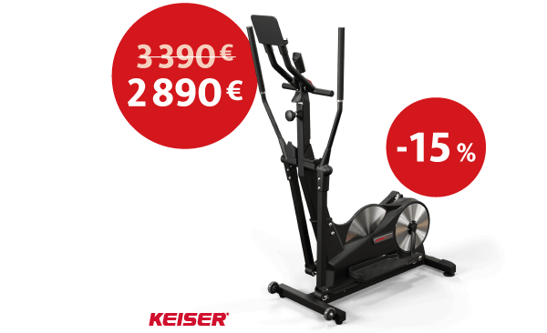 KEISER M5i à 2890€ au lieu de 3390€ !