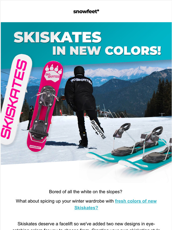 Snowfeet: Introducing Snowblades? Enjoy A Skiing Experience Of