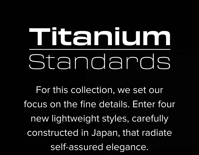 Warby Parker Meet Titanium Standards Milled