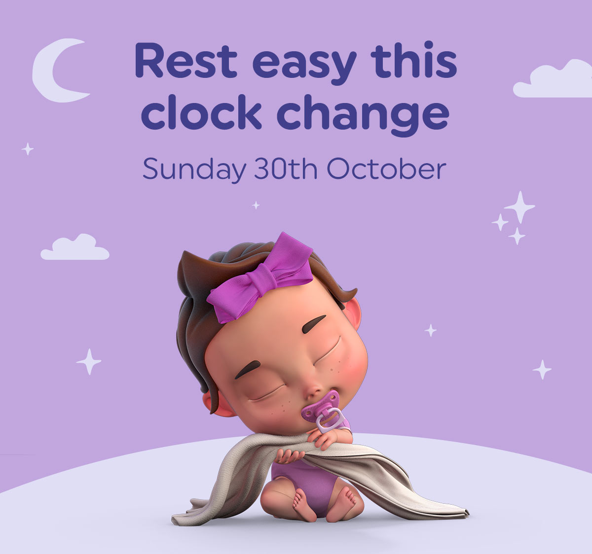 Smyths Toys Baby essentials for the clock change and long after Milled