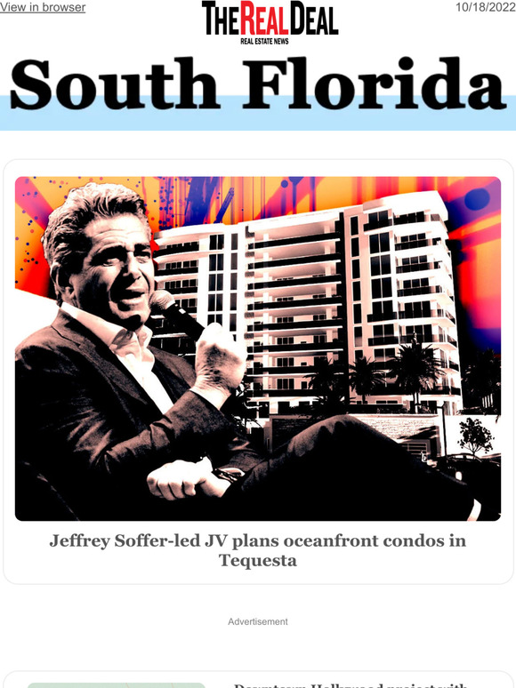 therealdeal Soffer’s oceanfront condo project in Tequesta moves