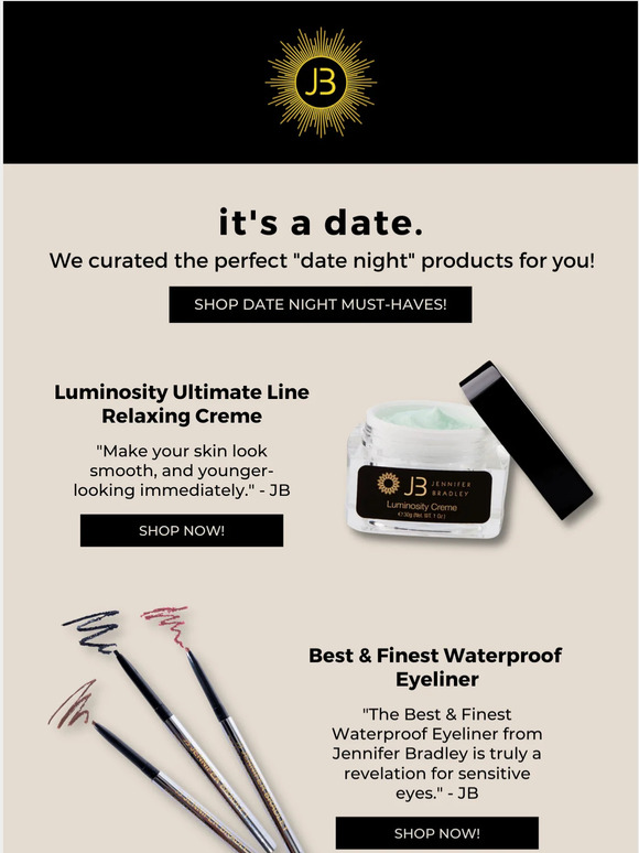 The cosmetics you need for a perfect date 💋
