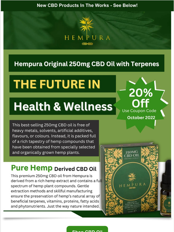 We bottled the health boosting power of cannabis CBD