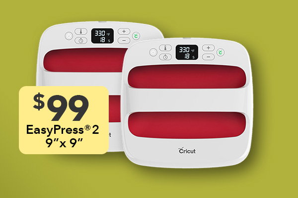 $99 EasyPress 2 9x9