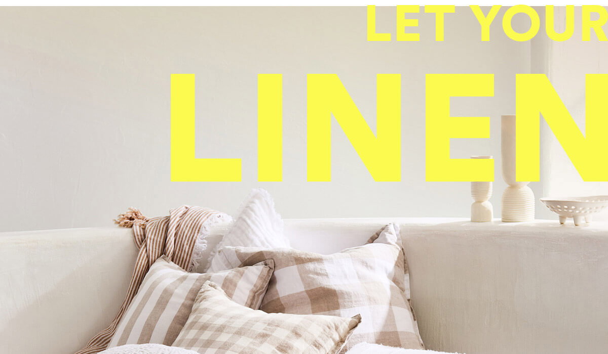 Adairs: Let your linen do the talking | Milled