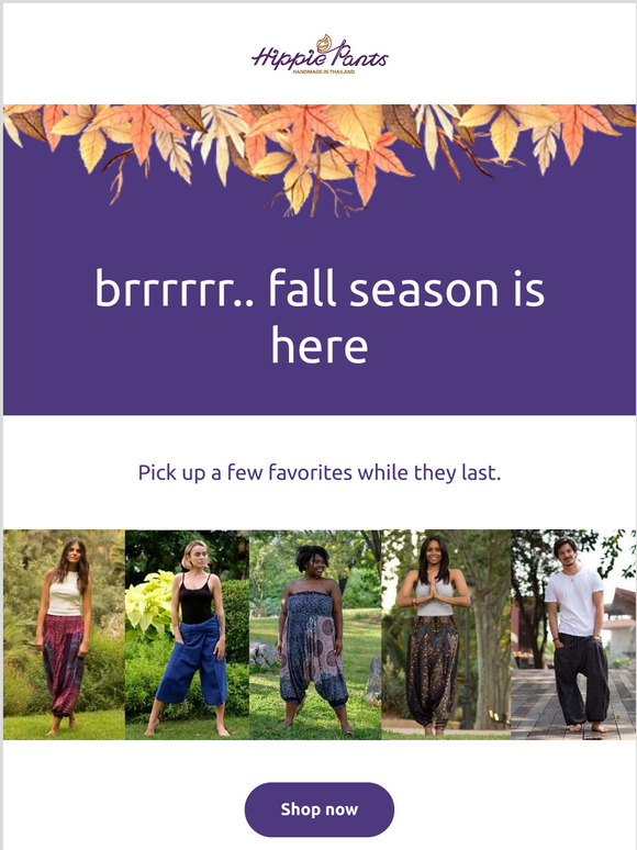 Fall is here (unless you are from Australia or New Zealand)