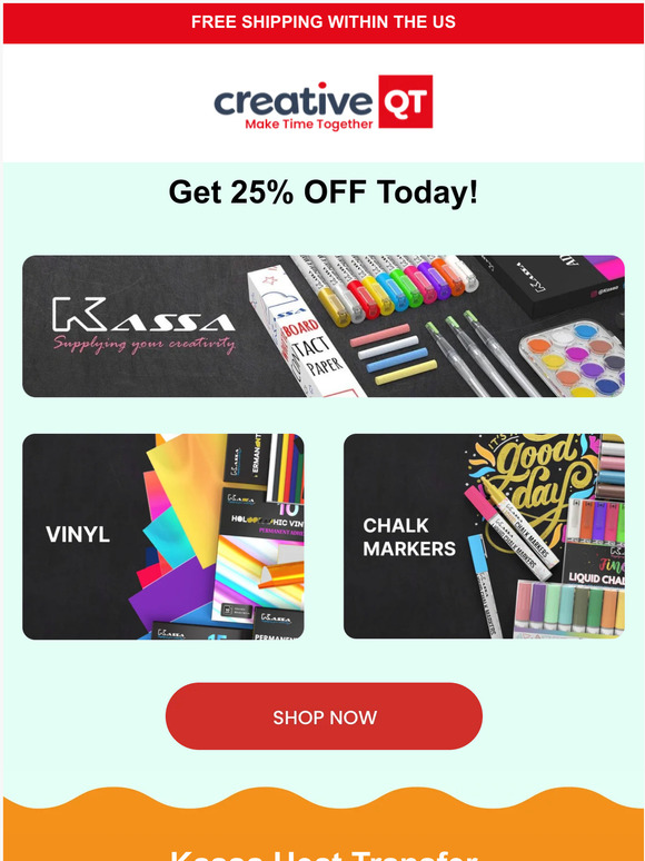 🖍️ Get 25% OFF Today!