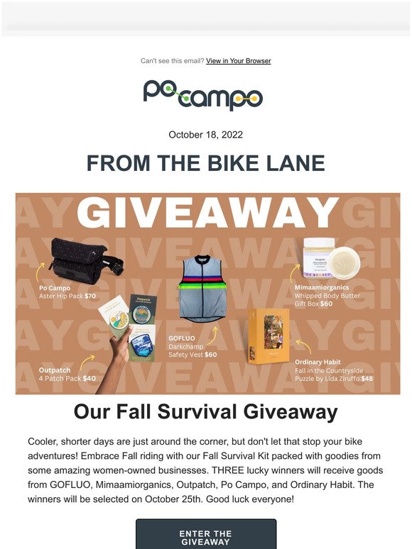 🍁 Our Fall Survival Giveaway 🍁