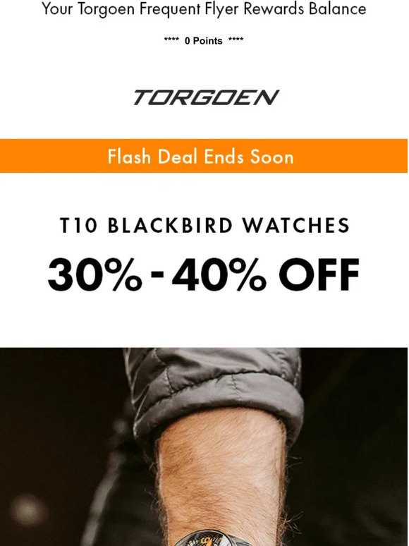 Ends Soon: T10 Blackbird Flash Deal
