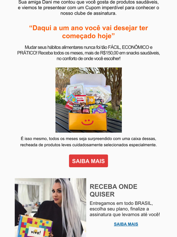 Ebaaa... Recebemos seu pedido!