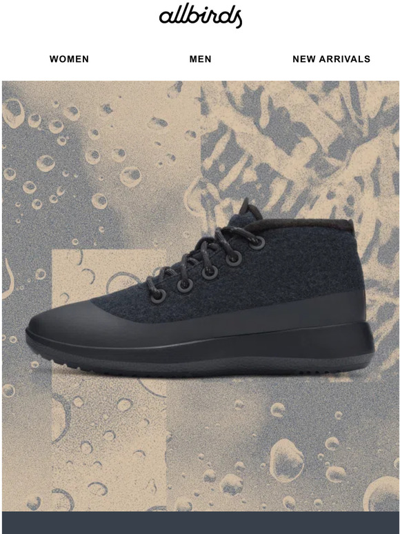Allbirds Our Most WaterRepellent Shoe Yet Milled