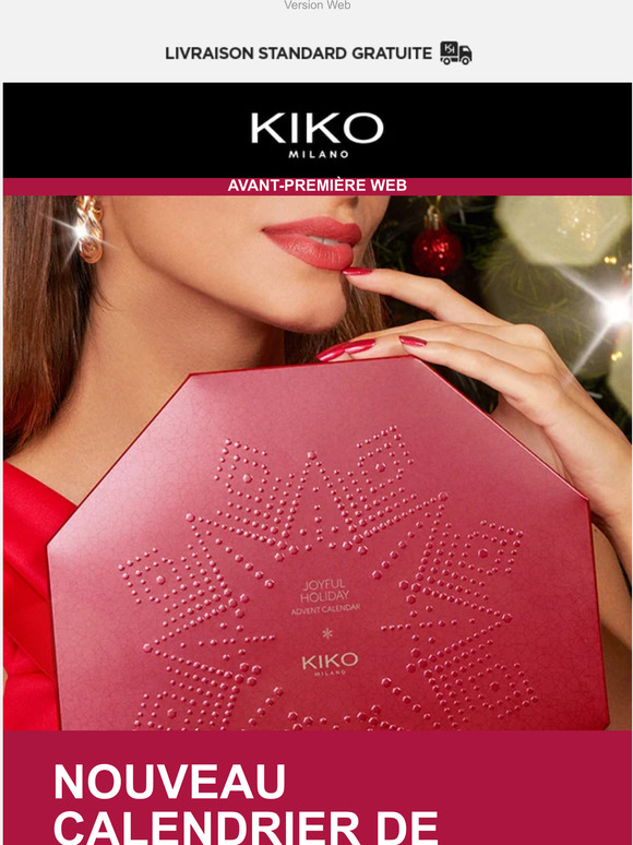 Kiko LE CALENDRIER DE L’AVENT Joyful Holiday est arrivé ! Milled