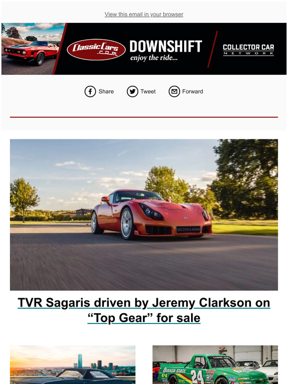 The TVR Sagaris That Jeremy Clarkson Drove on Top Gear Can Be