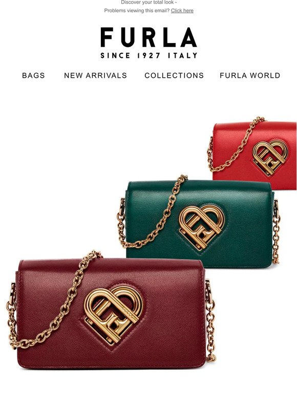 furla.com: 2021 with your loved ones | Milled