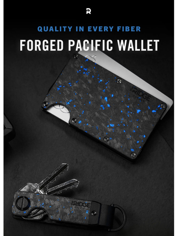 The Ridge Wallet Ember + Pacific Up to 40 Off Milled